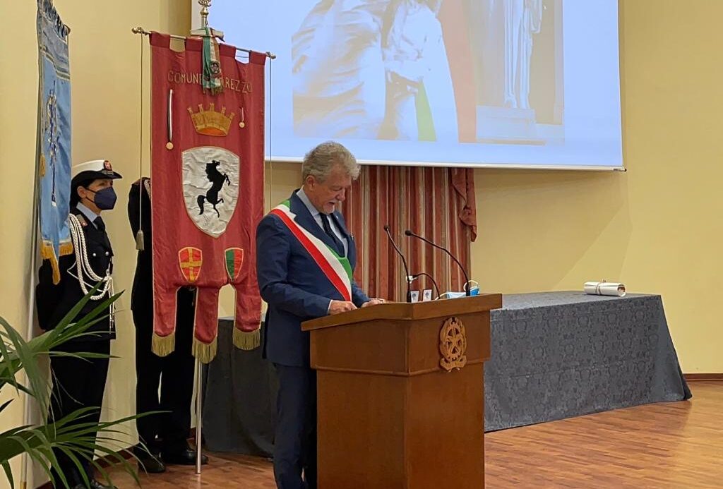 100° anniversario traslazione della salma del milite ignoto – conferimento cittadinanza onoraria arezzo
