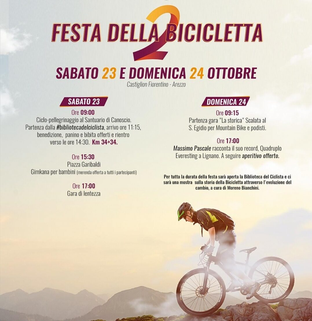 A Castiglion Fiorentino la “Festa della bicicletta”
