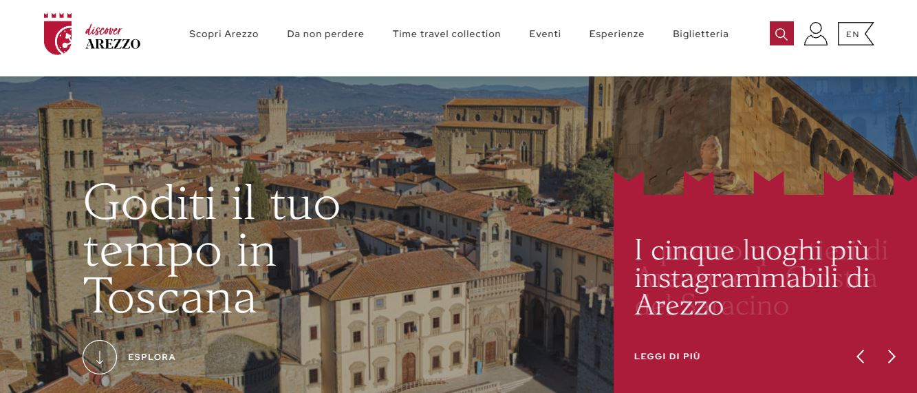  I portali Discover Arezzo e Arezzo Città del Natale a servizio degli operatori turistici