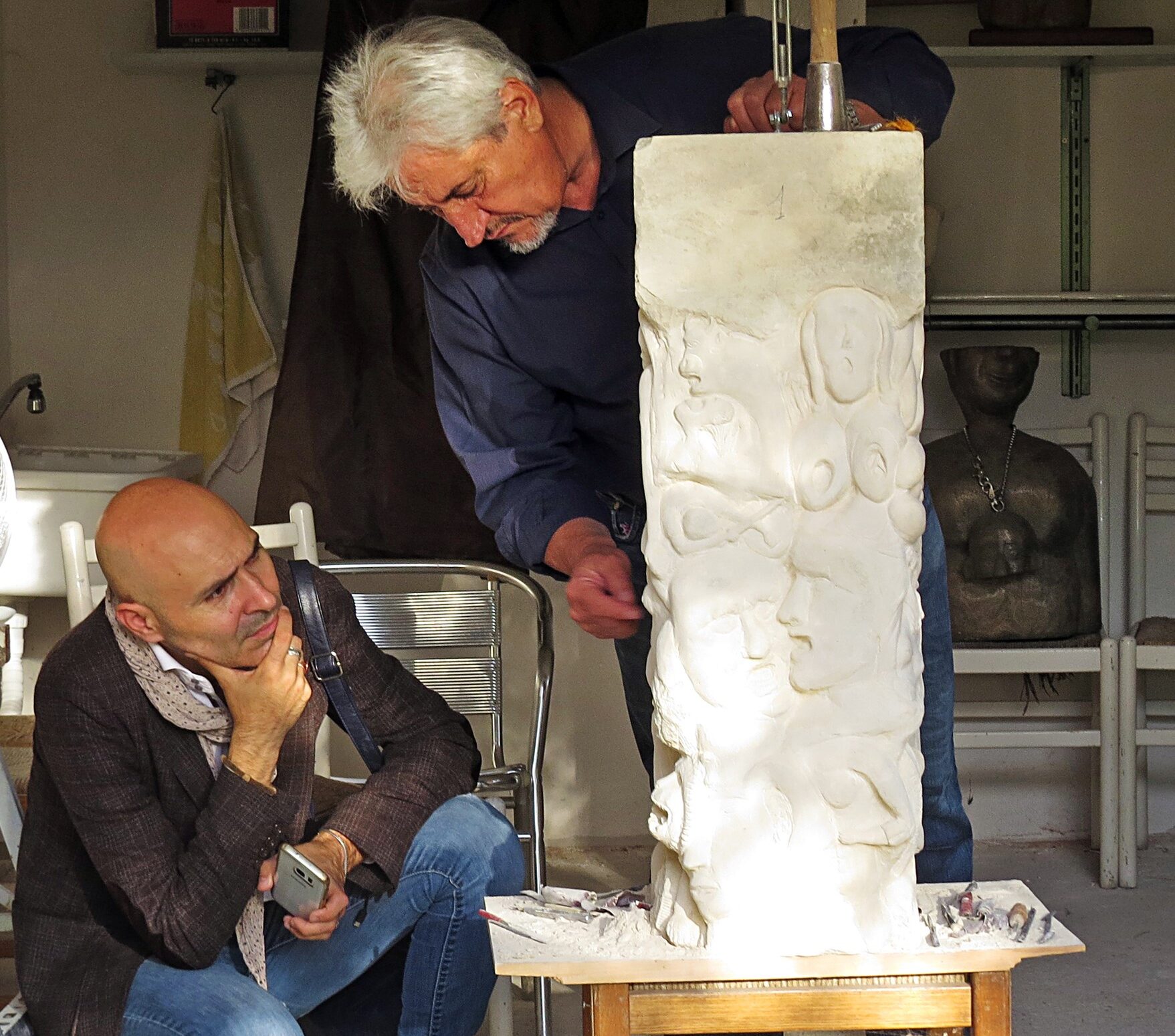 Ilinep presenta al Circolo Artistico di Arezzo una serie di nuove sculture dedicate ad Amedeo Modigliani