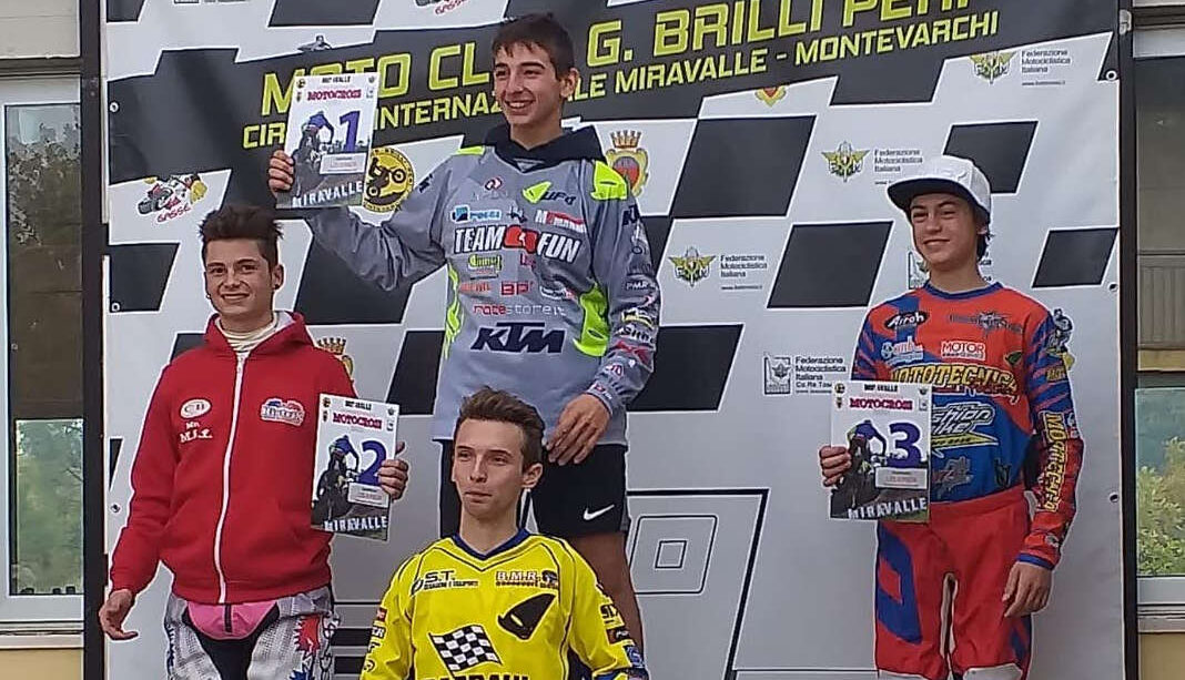Andrea Cipriani è il campione toscano della 125 Junior