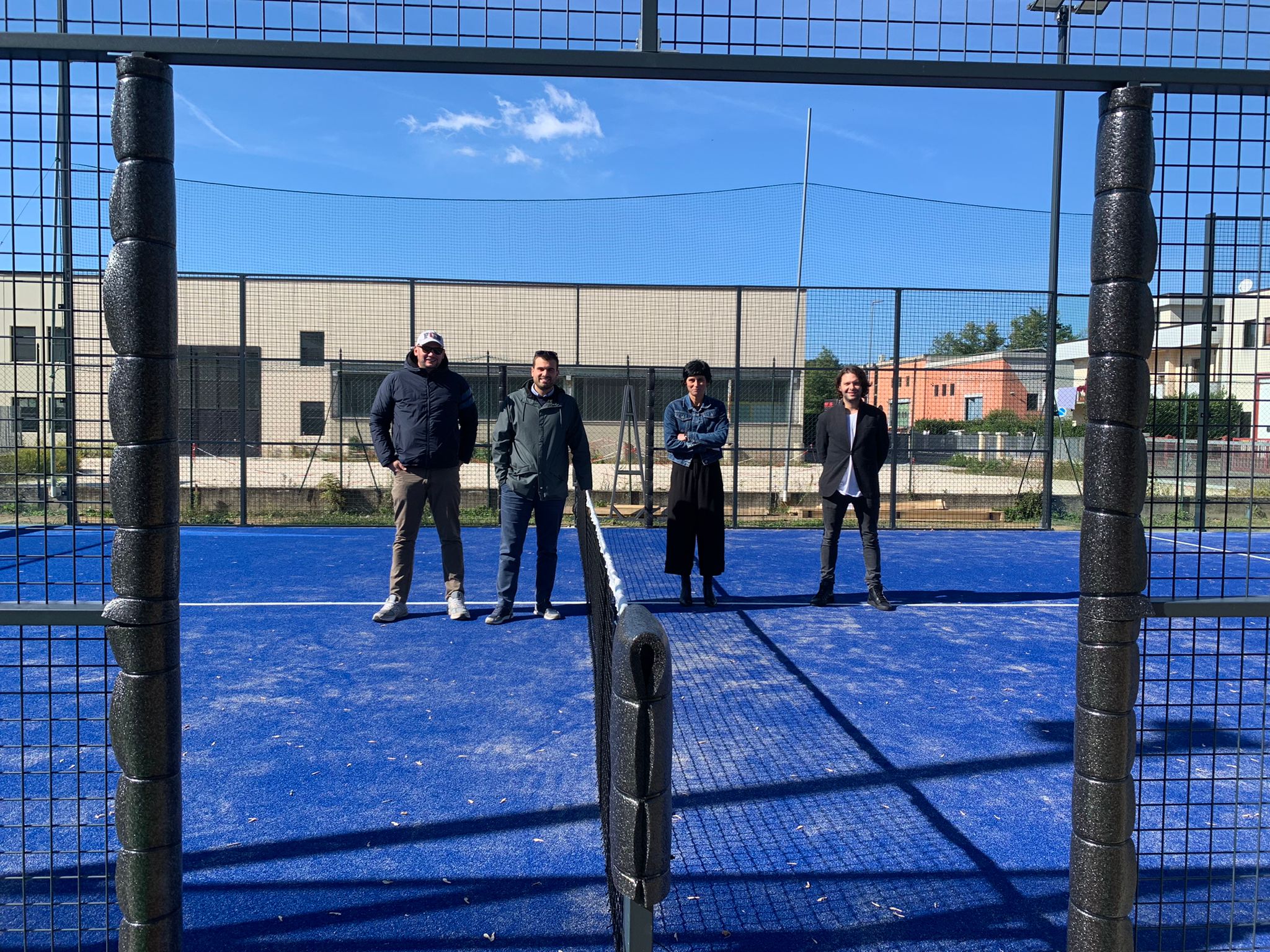 Un campo da padel a Bibbiena