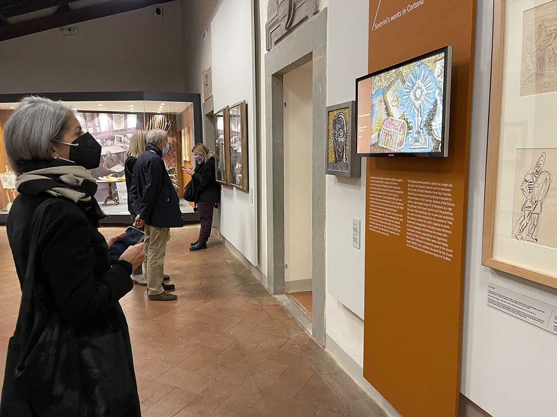 Cortona, weekend d’oro per il museo. Cinquecento visitatori per le nuove sale Severini