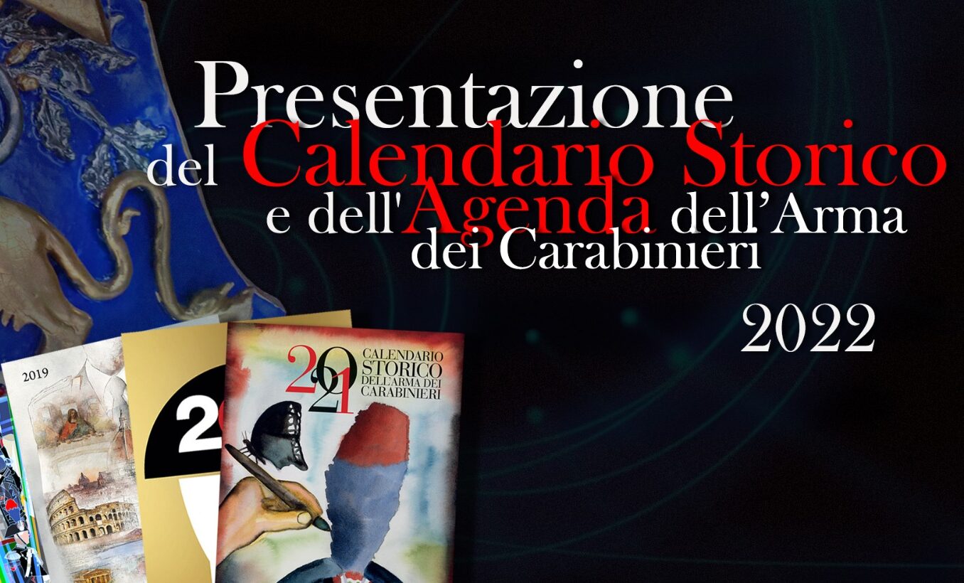 I Carabinieri di Arezzo presentano il calendario storico 2022