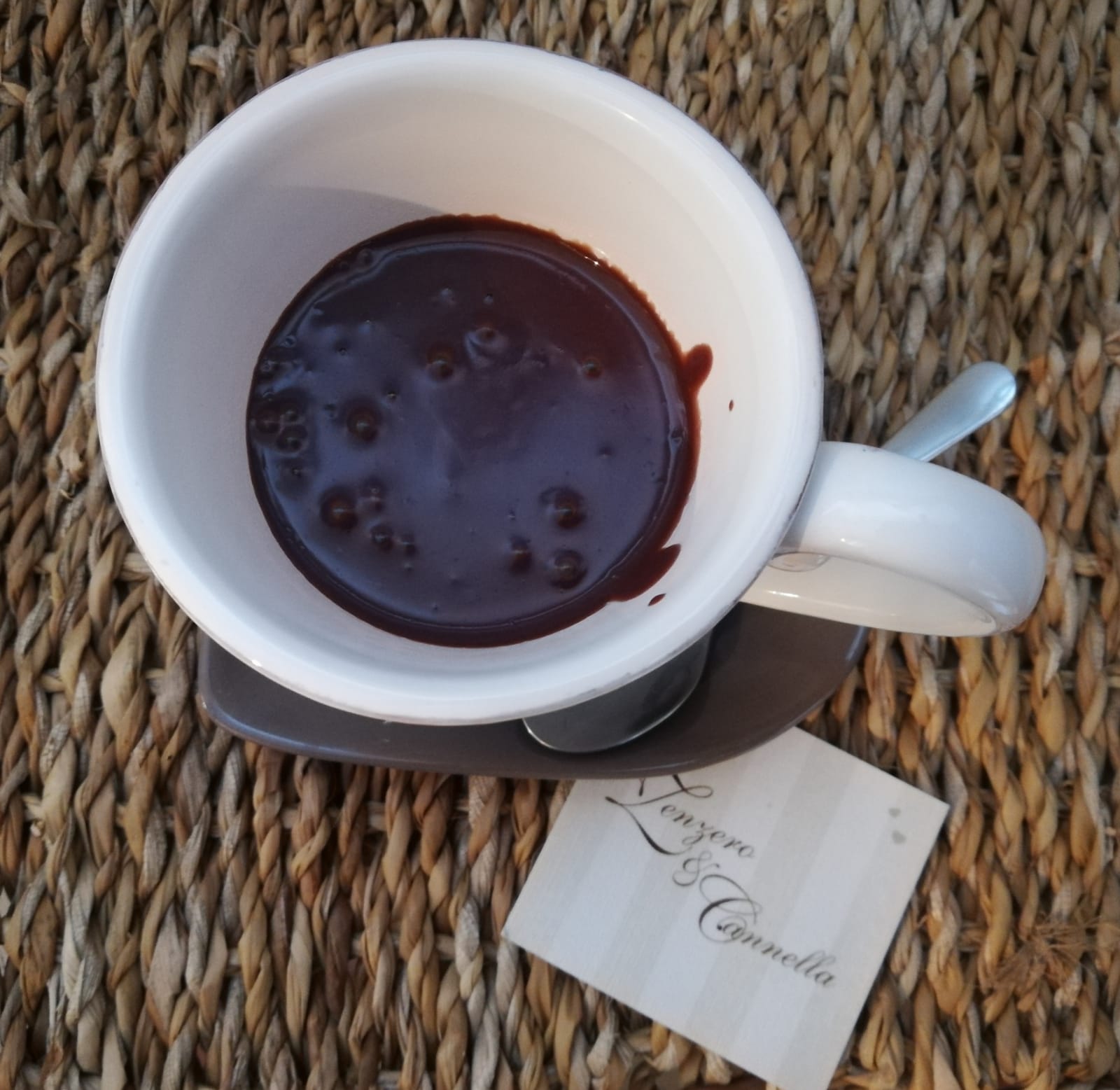 Cioccolata calda in tazza…densa e profumata!!