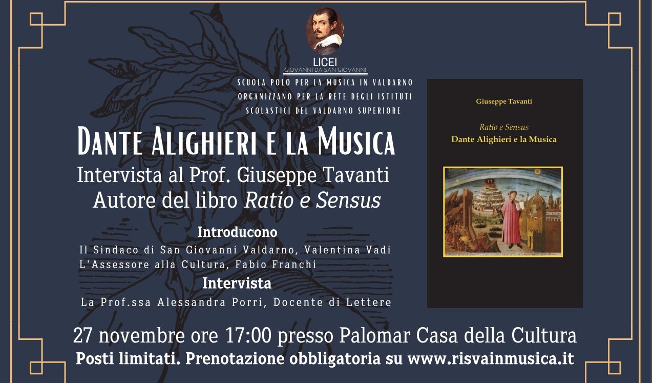 San Giovanni Valdarno: Dante Alighieri e la musica