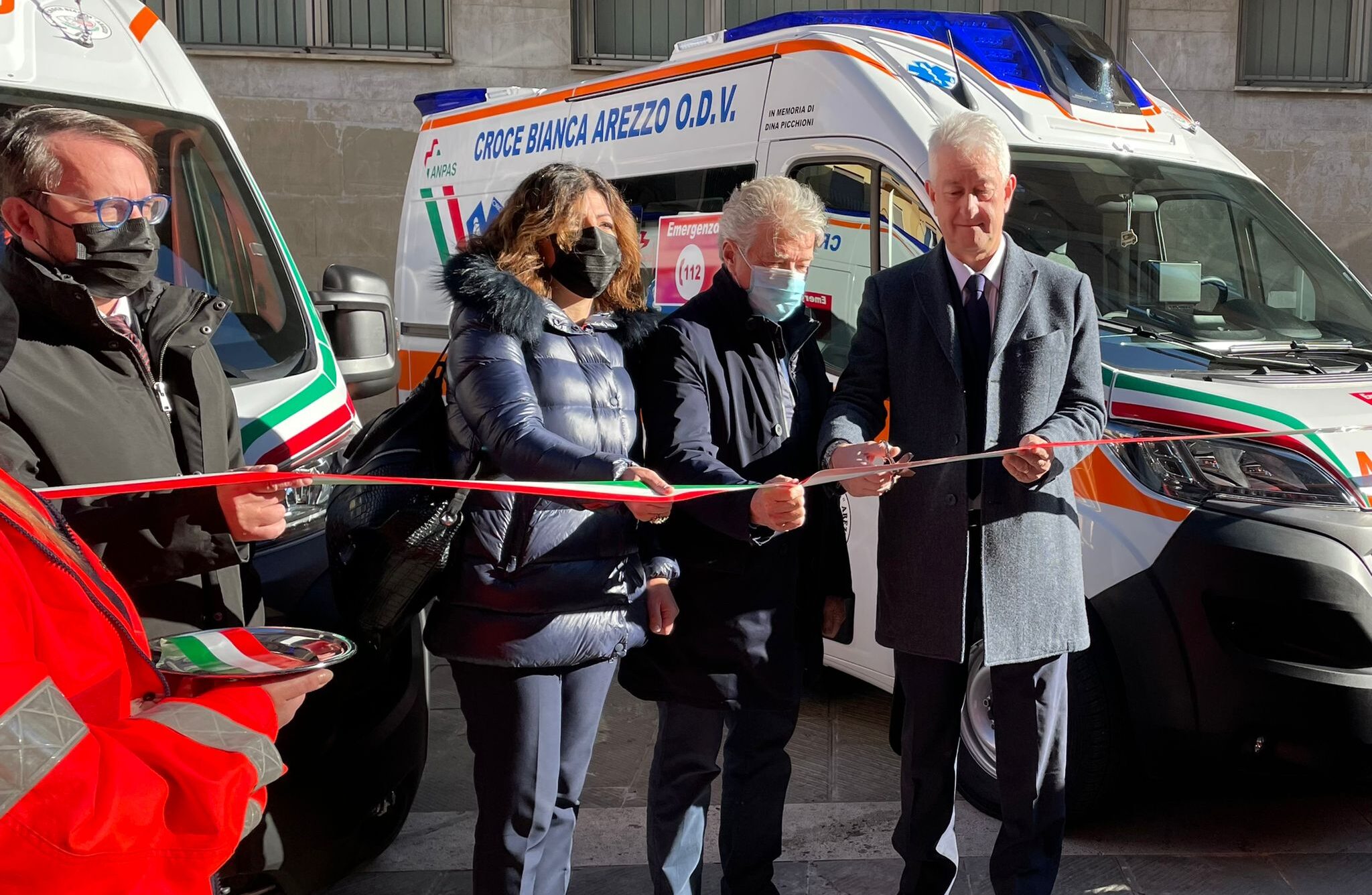 Entrano in servizio due nuove ambulanze della Croce Bianca di Arezzo