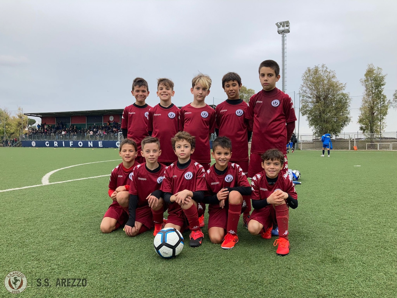 Scuola calcio Arezzo: Pulcini alla final six della Lazio Cup