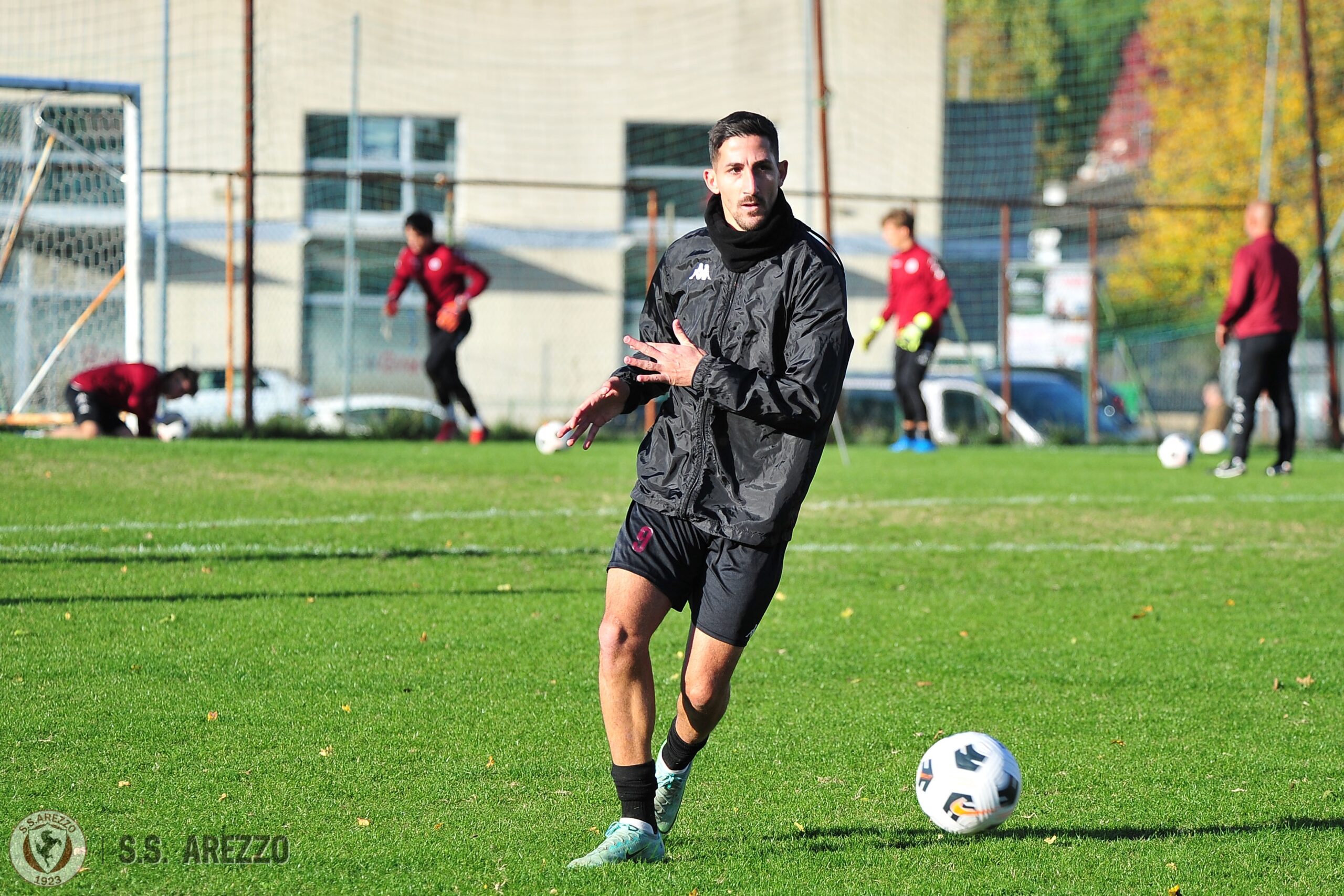 Allenamento pomeridiano sul campo Lebole per la prima squadra