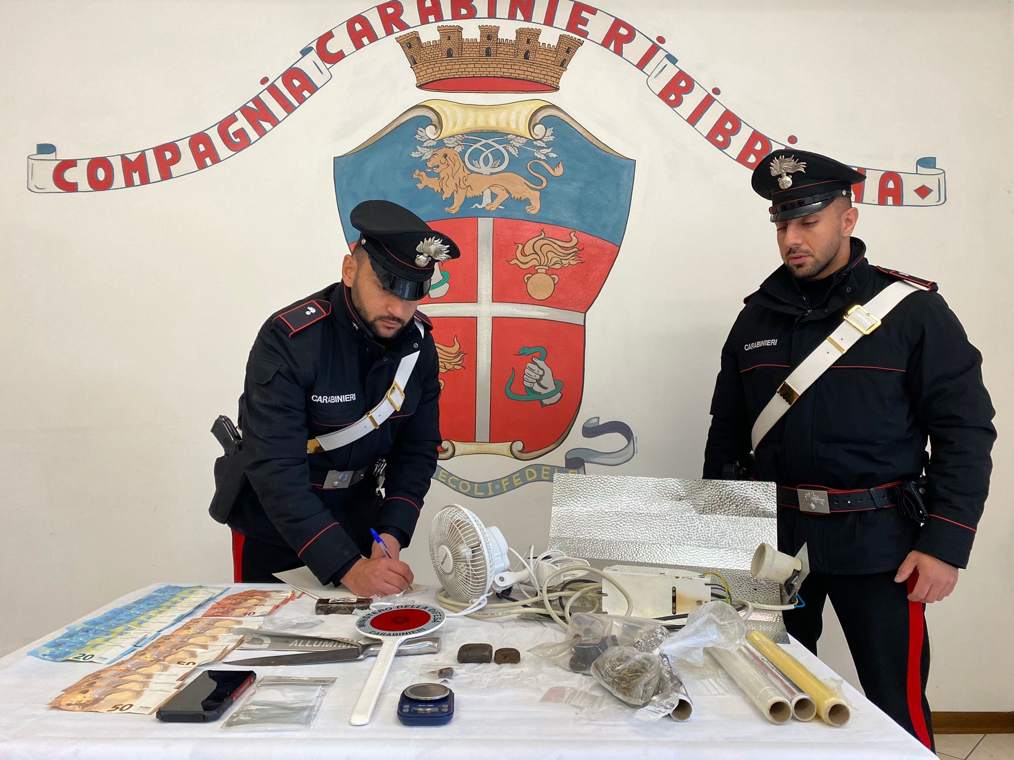 Continua la lotta al degrado e allo spaccio di droga dei carabinieri in Casentino
