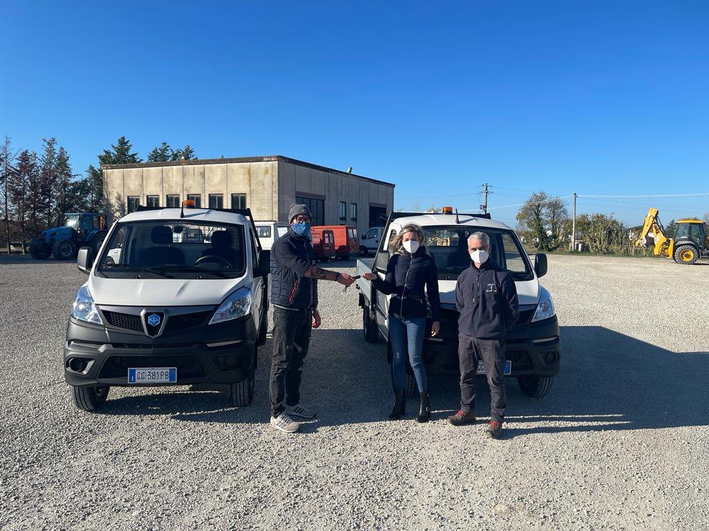 Cortona, nuovi mezzi per gli operai addetti alle manutenzioni
