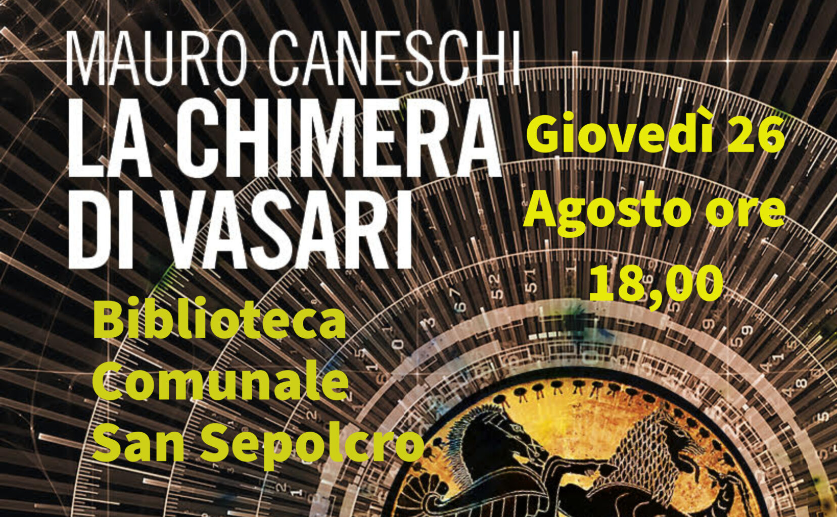 “La Chimera di Vasari” alla Biblioteca comunale