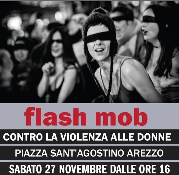 PD Arezzo: un flash mob contro la violenza sulle donne
