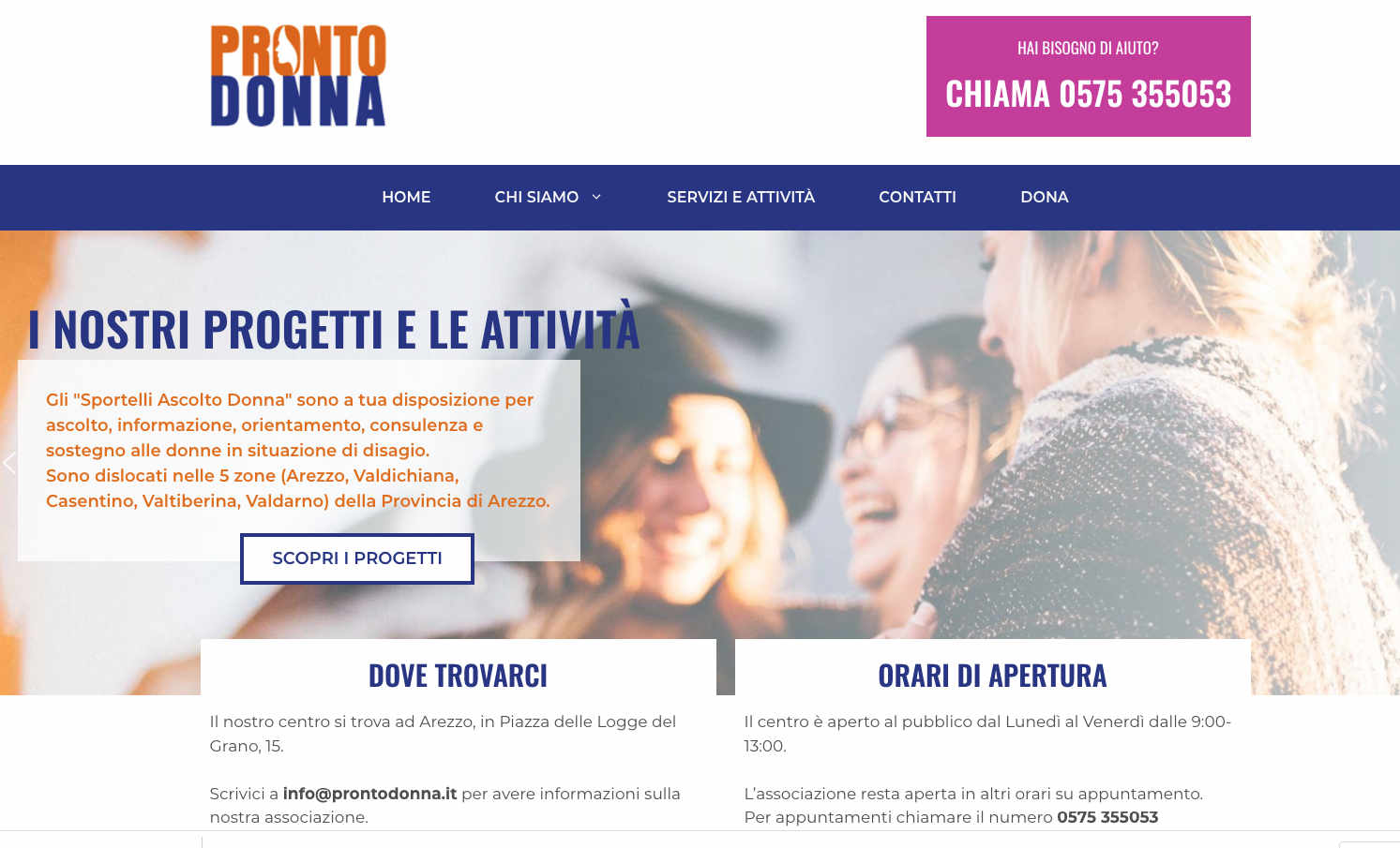 Associazione PRONTO DONNA a presentato stamani i dati relativi all’attività del centro antiviolenza nel corso dell’ultimo anno