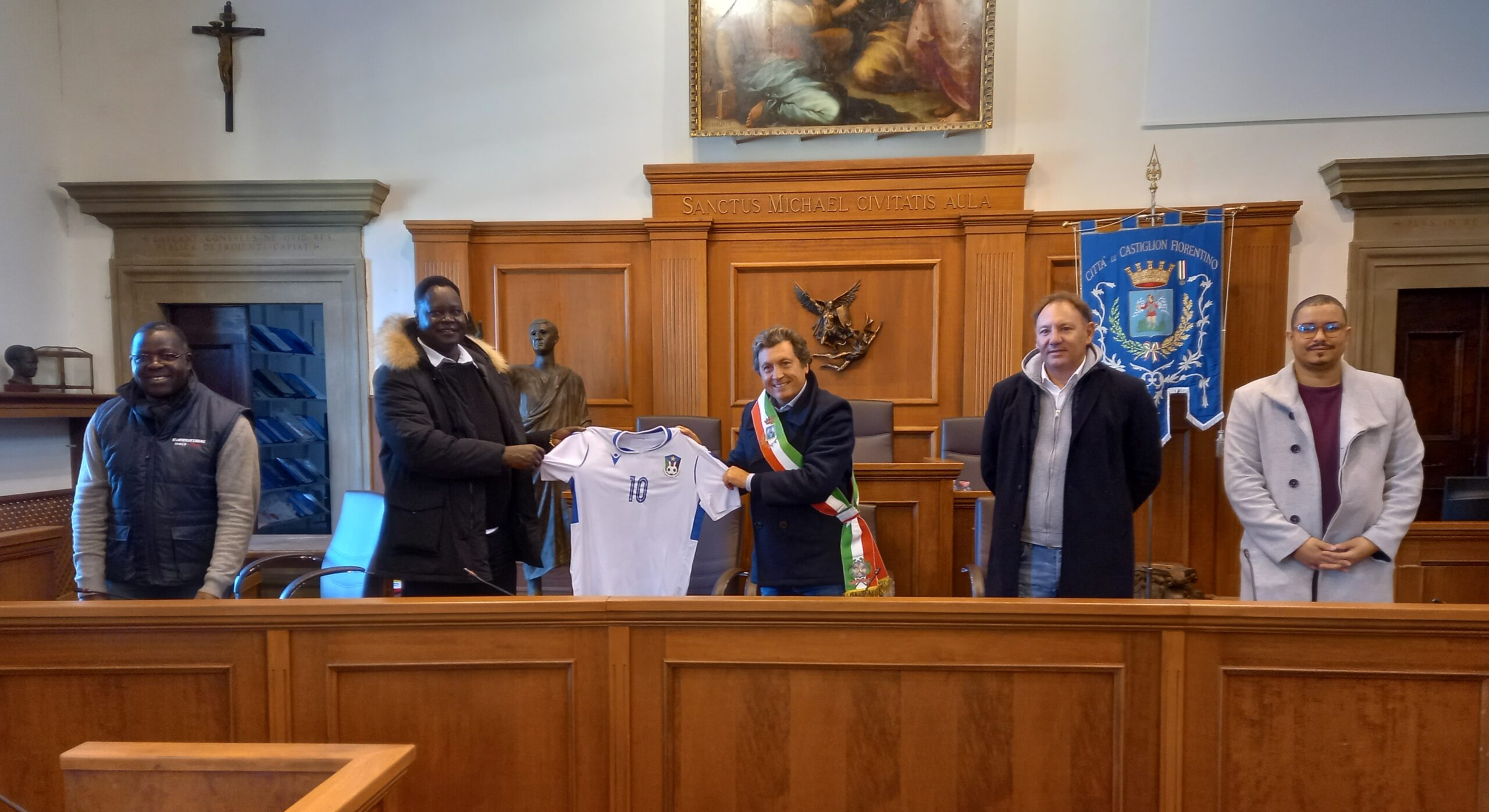 Castiglion Fiorentino: Stefano Cusin ha accettato il ruolo di Commissario Tecnico della Nazionale della Federazione South Sudan Football.