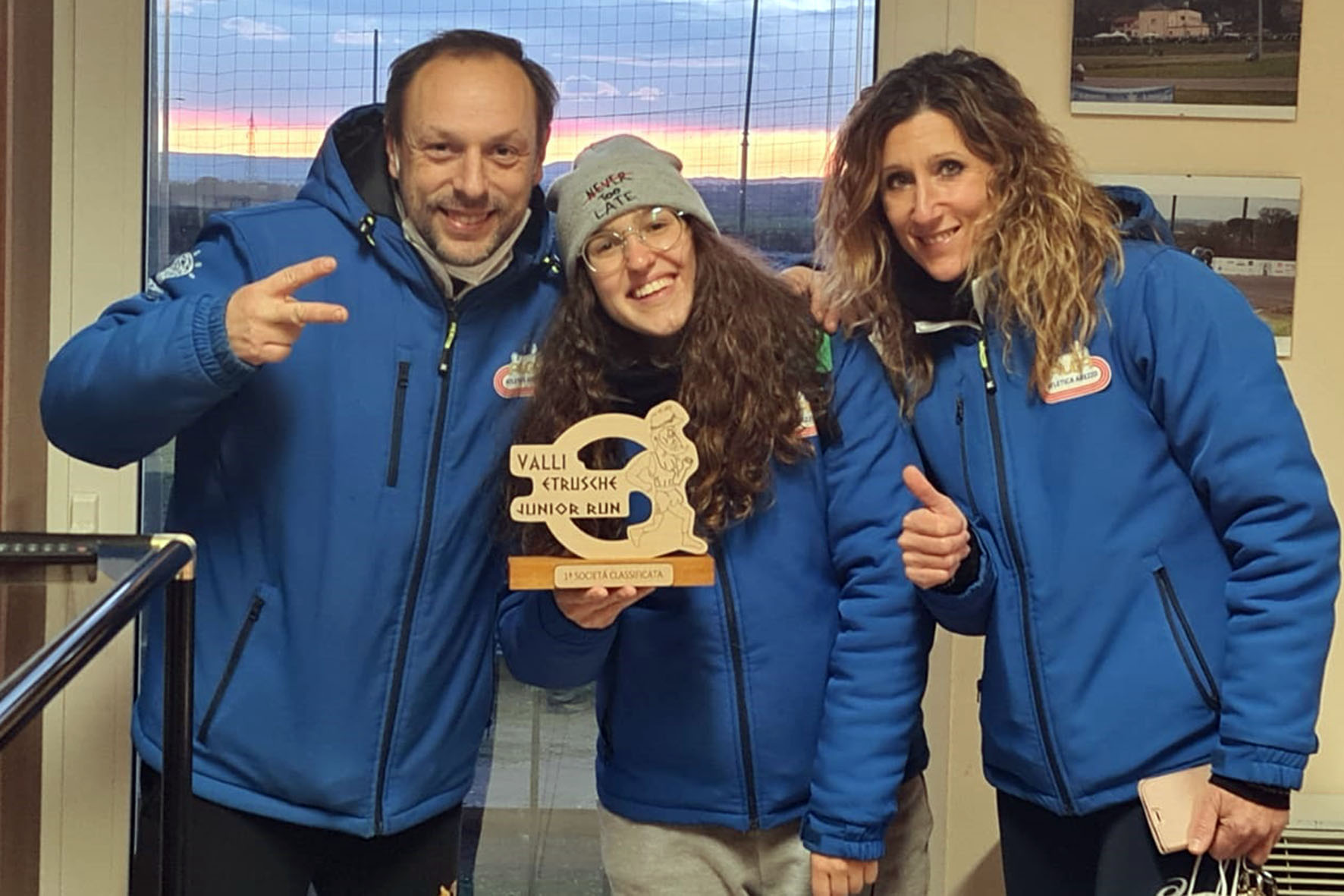 L’Alga Atletica Arezzo è la prima società al Valli Etrusche Junior Run
