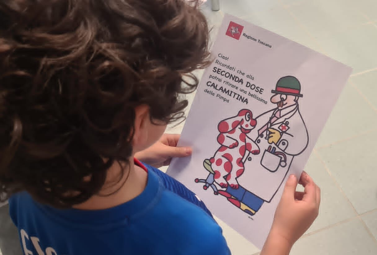 Partita la vaccinazione anti Covid pediatrica, riservata a 5-11 anni, ad Arezzo