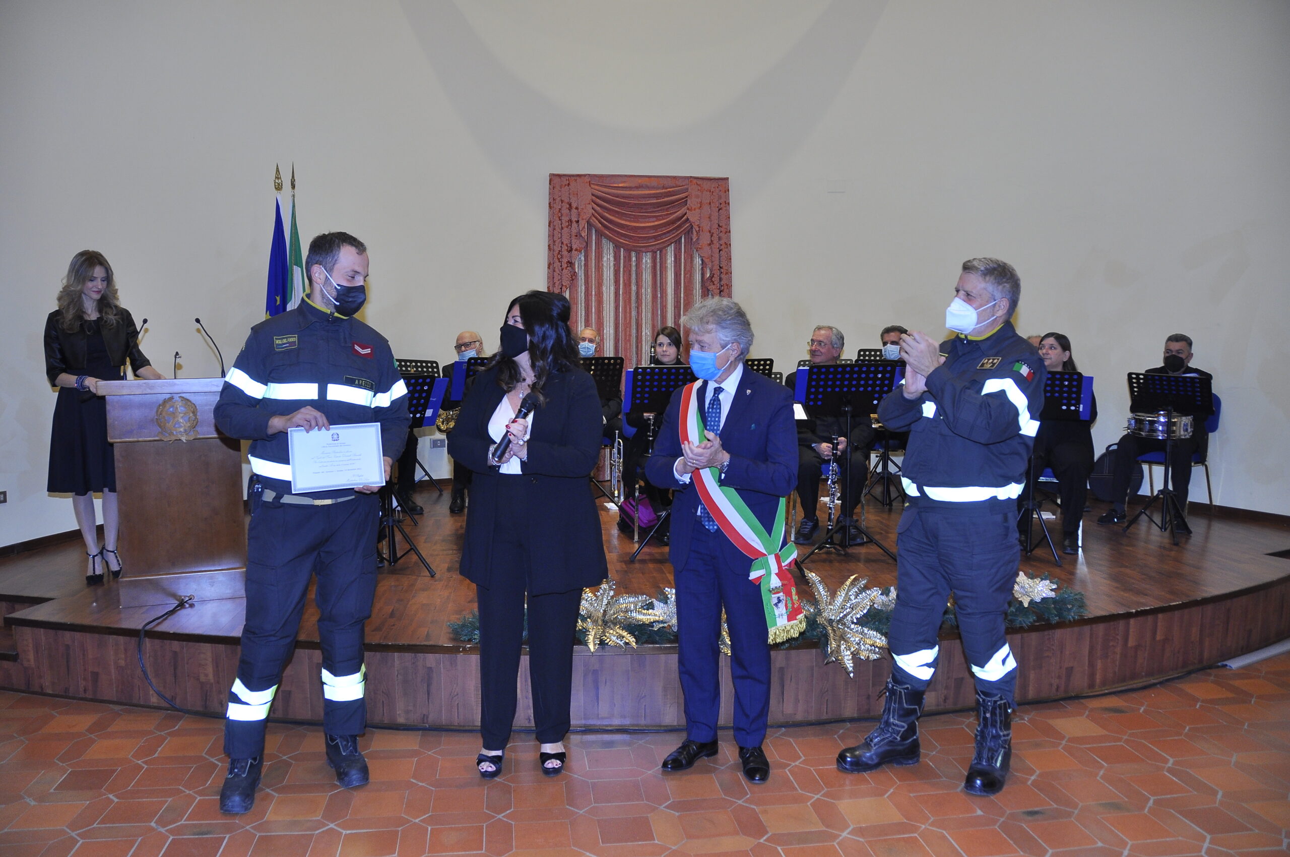 La cerimonia di consegna delle Onorificenze dell’Ordine “Al Merito della Repubblica Italiana”