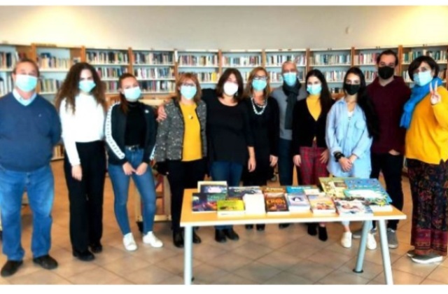 Donazione di libri alla Biblioteca Comunale di Gravina di Catania dal Gruppo Territoriale di “Azione”