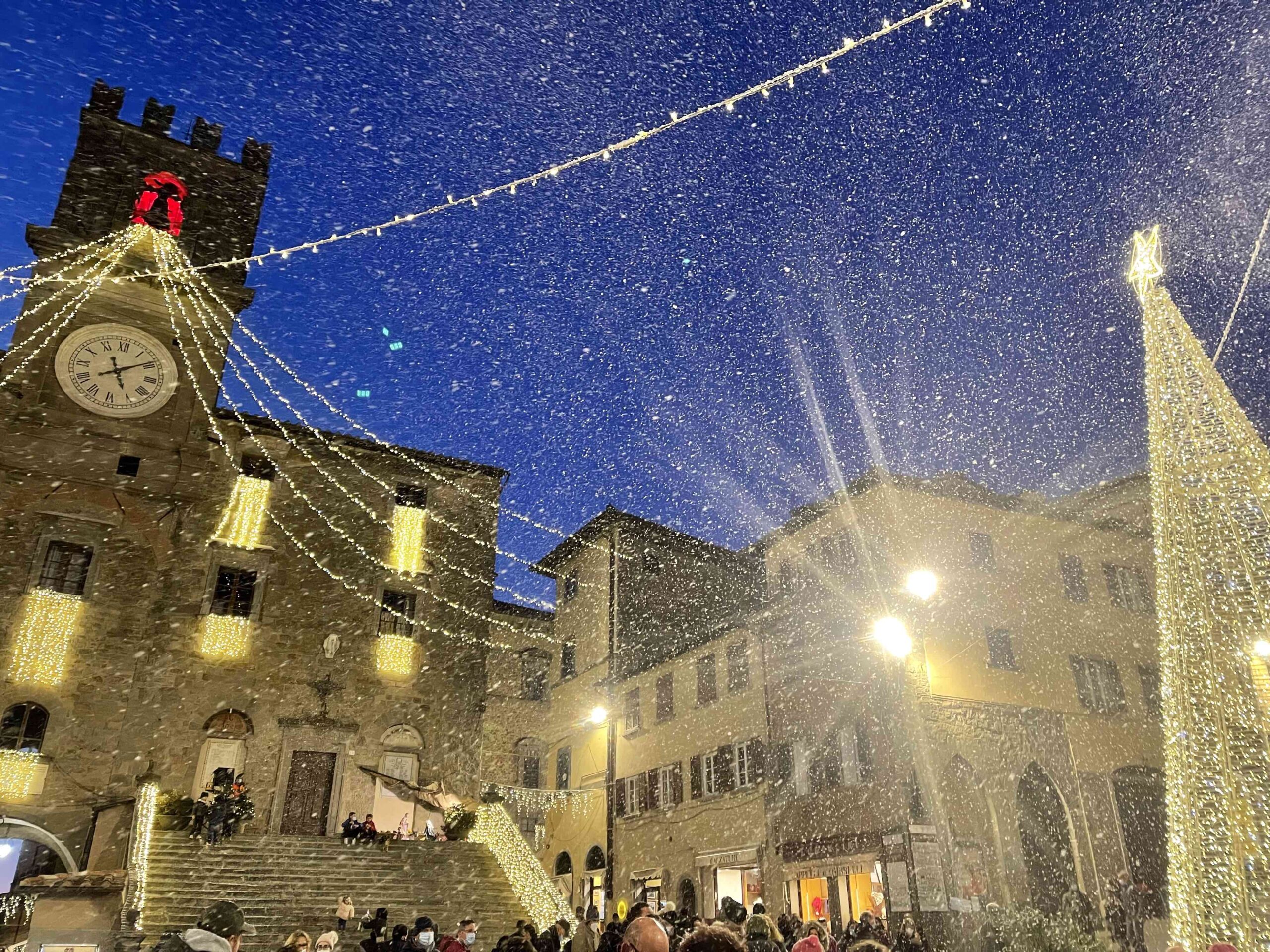 Cortona, il programma di Capodanno tra concerto, Maec gratis e Nevicata in piazza