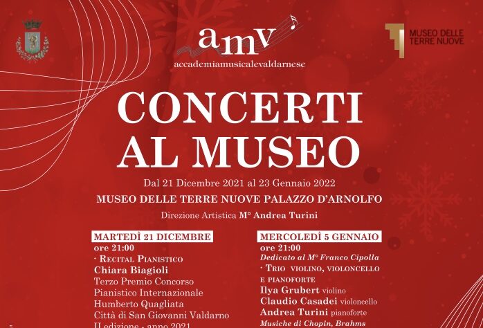 Tornano i “Concerti al Museo” a San Giovanni Valdarno