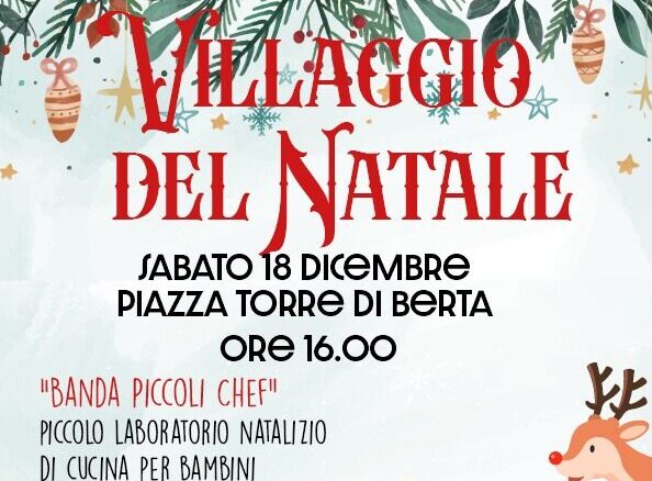 Sansepolcro, Il Villaggio di Natale in Piazza Torre di Berta