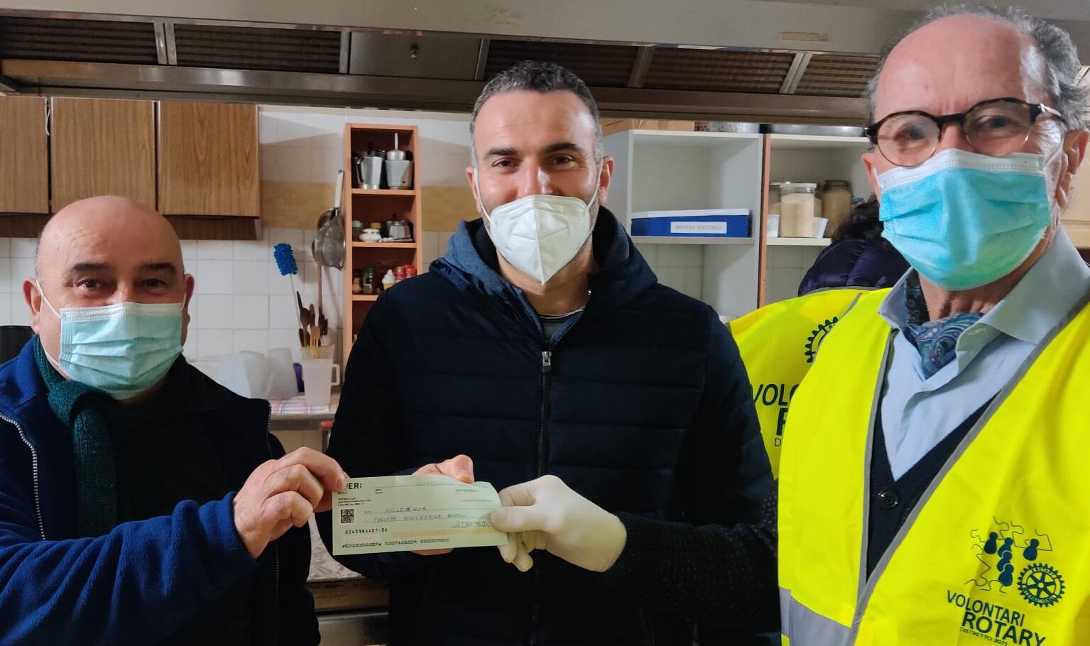 Rifacimento del tetto della Mensa Caritas di San Domenico possibile grazie al contributo del Rotary Club Arezzo