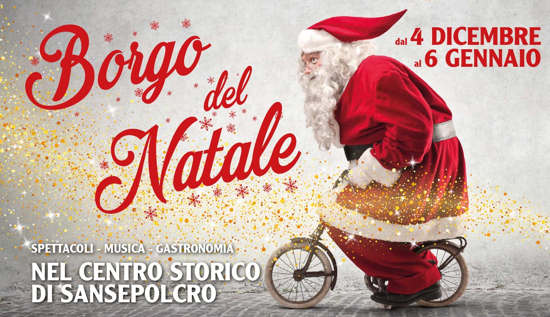 “Borgo del Natale”: ecco gli aggiornamenti al programma di Sansepolcro