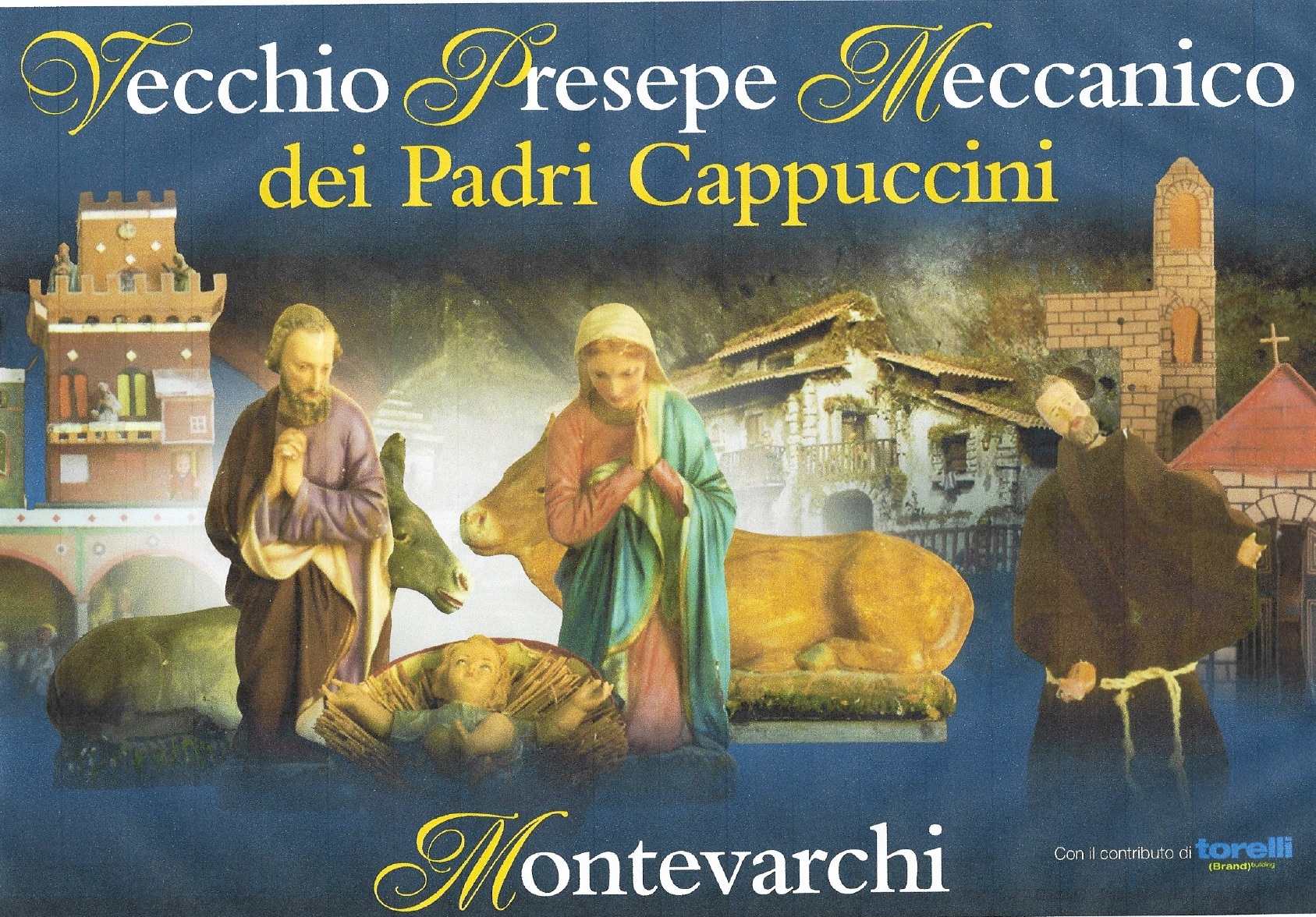 Montevarchi: aperto al pubblico il vecchio presepe meccanico dei padri Cappuccini