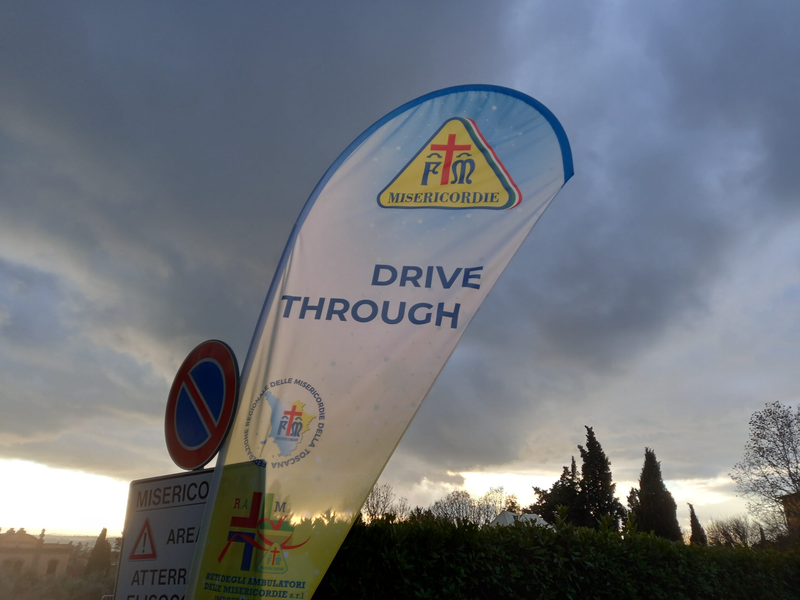 Alla Misericordia di Castiglion Fiorentino apre il drive through
