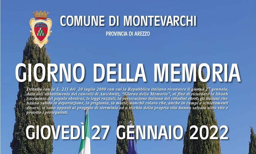 Giorno della Memoria a Montevarchi