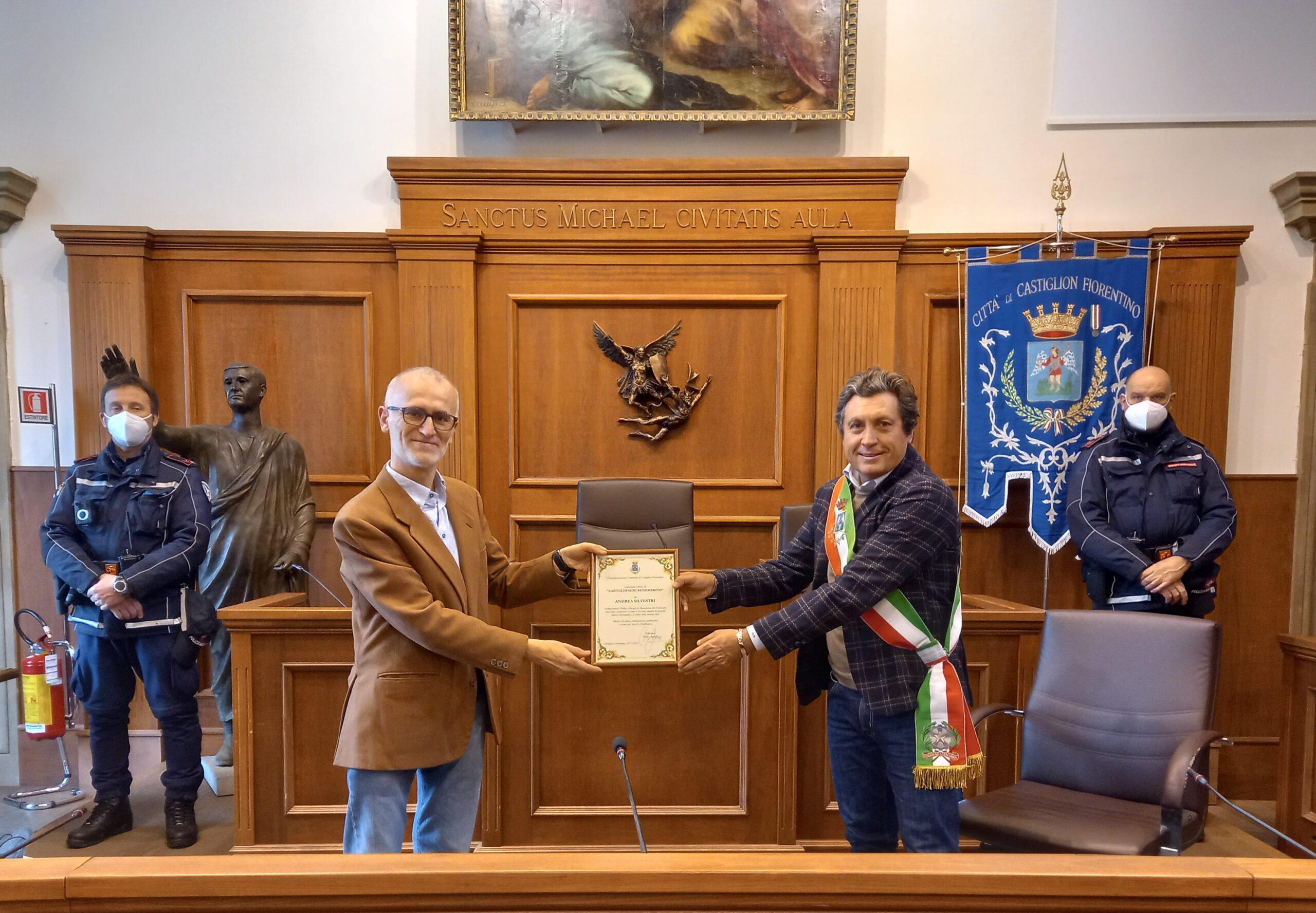 Andrea Silvestri, ambasciatore d’Italia a Skopje, è “Castiglionese Benemerito”