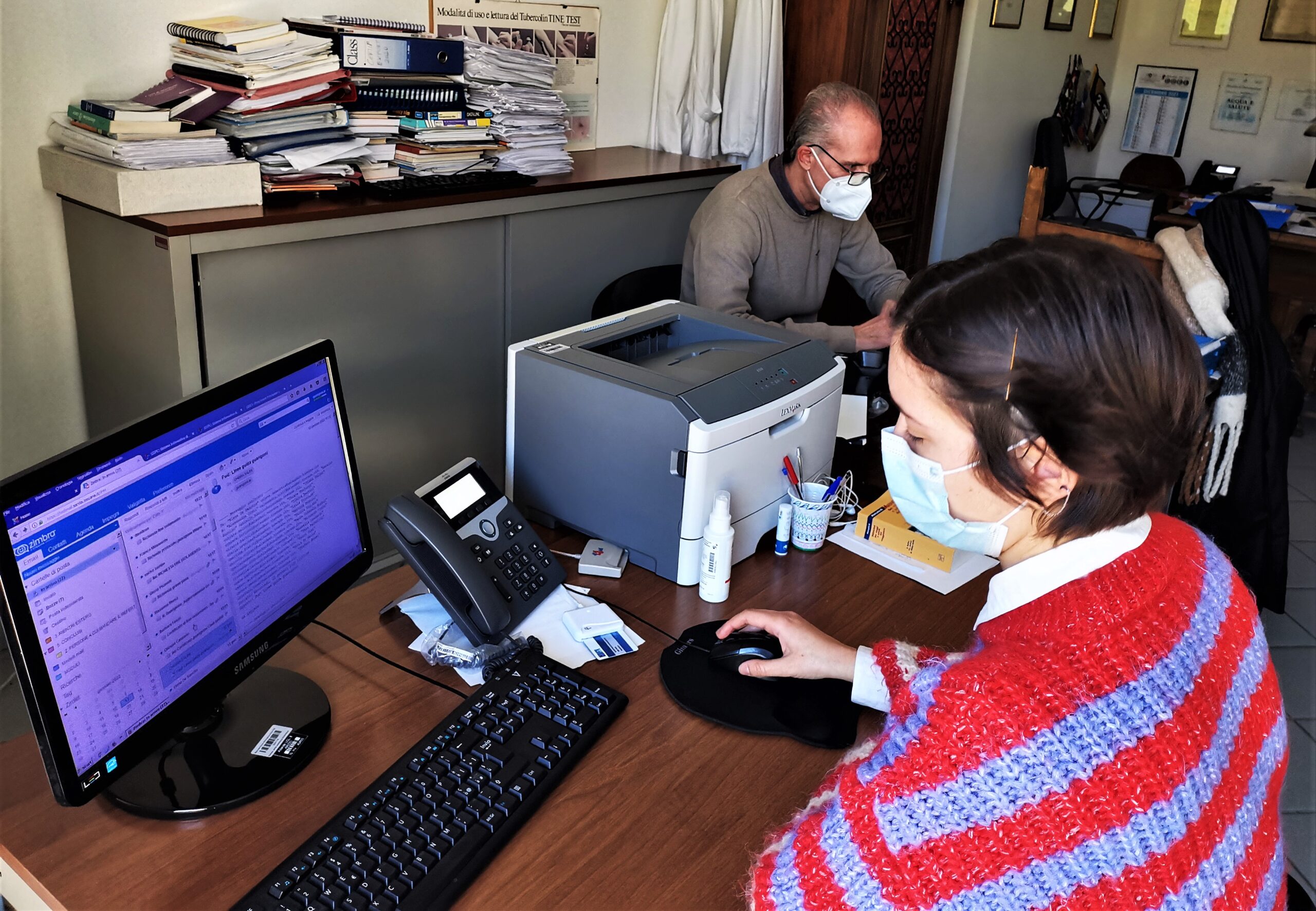 Viaggio per conoscere lo staff di Igiene Pubblica del San Donato che ogni giorno combatte da dietro un monitor la battaglia silenziosa alla pandemia