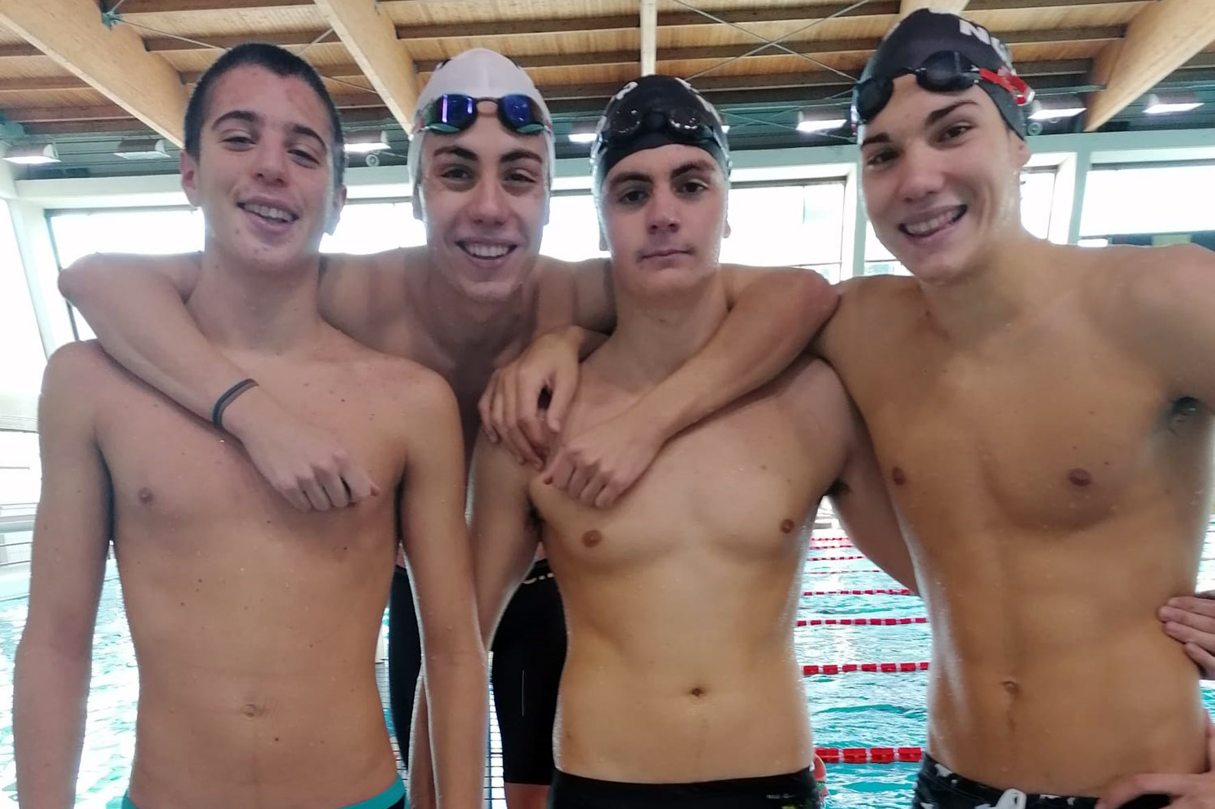 La Chimera Nuoto ha iniziato il 2022 alla prova federale di Poggibonsi