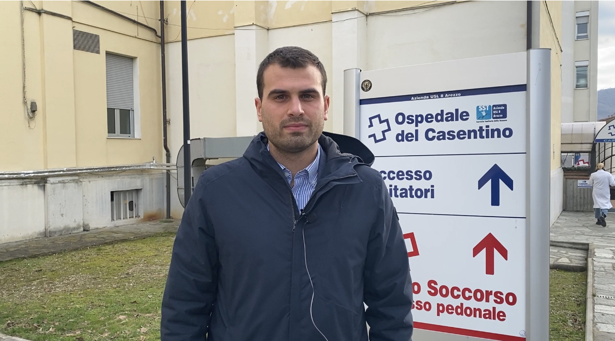 Manca personale all’ospedale di Bibbiena: l’allarme del sindaco Vagnoli
