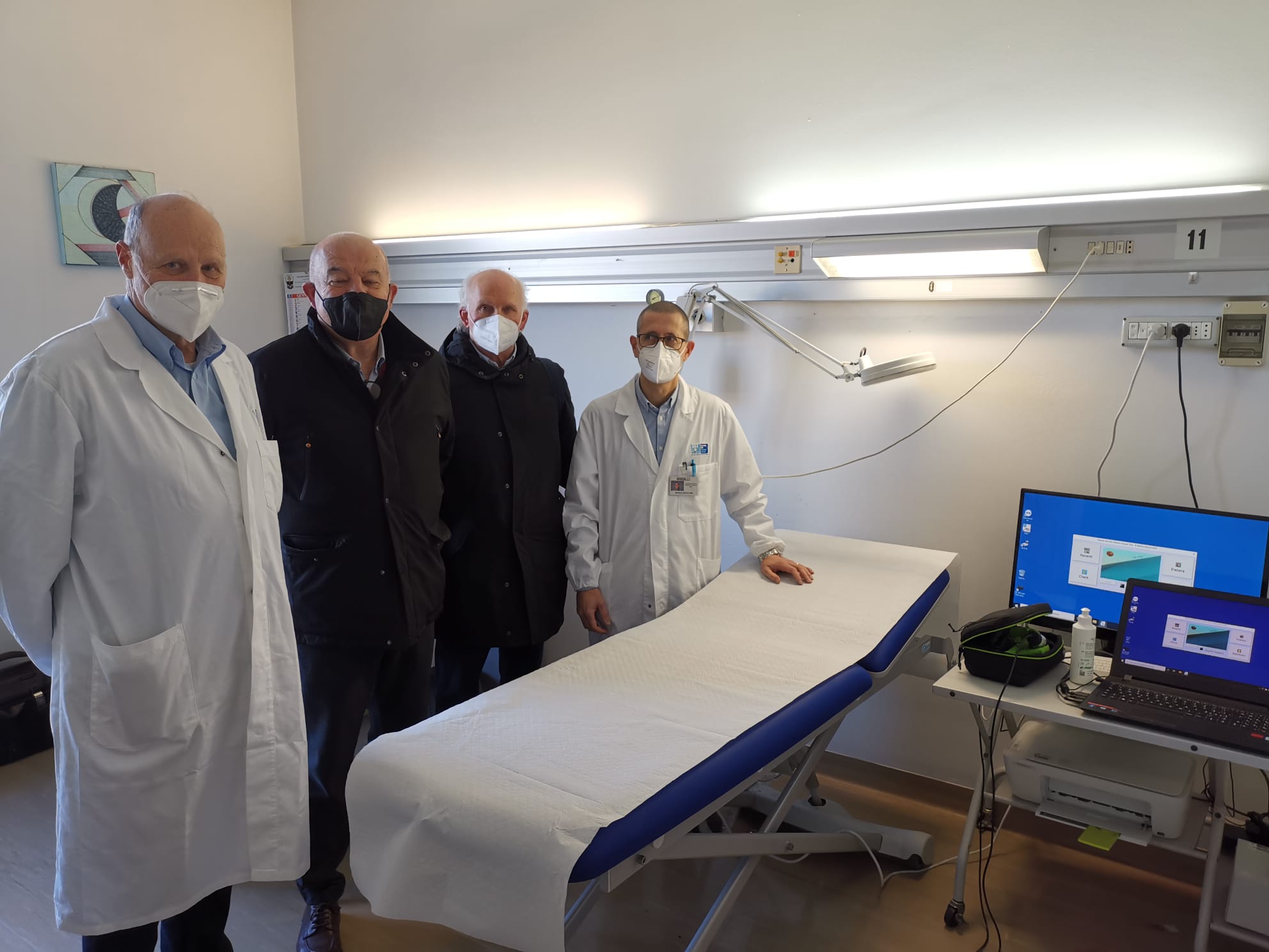 Un nuovo software per il dermatoscopio digitale della dermatologia di Arezzo