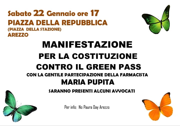 No Paura Day Arezzo: “Giù le mani dai bambini”