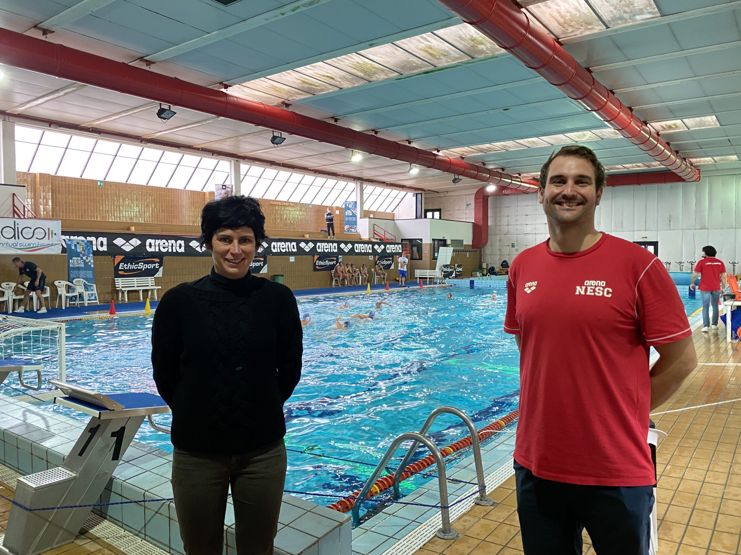 Piscina di Bibbiena: campi di nuoto invernale