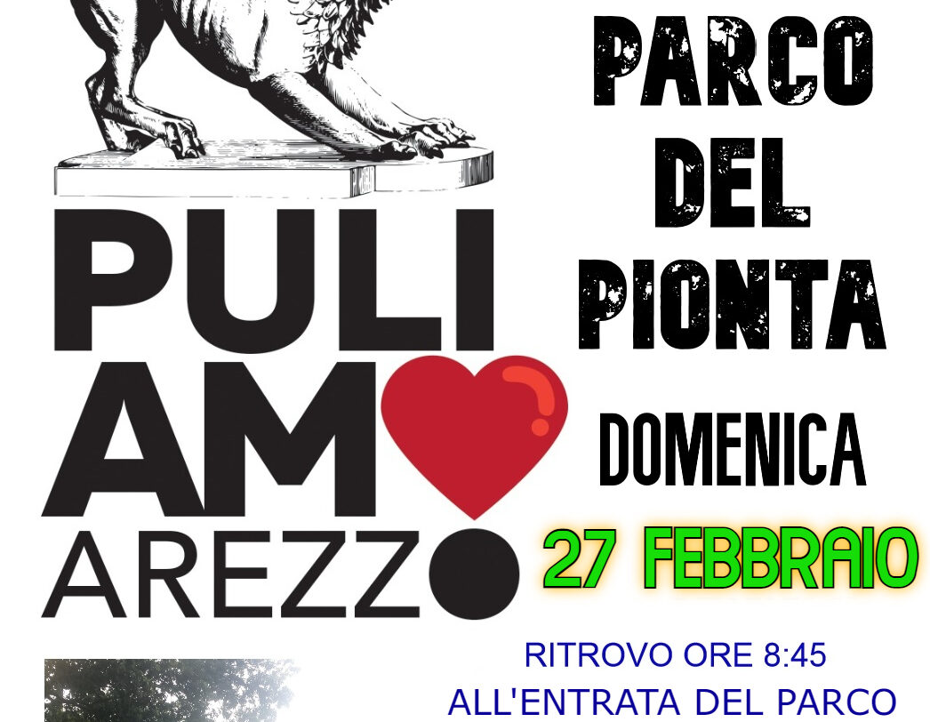 M5S, “PuliAmo Arezzo” al Pionta domenica 27 febbraio