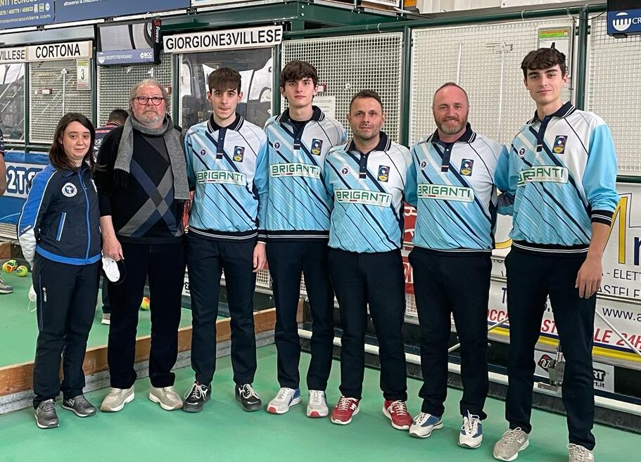 Campionato di Bocce: Giorgione 3Villese batte 8-0 Briganti Mangimi Cortona