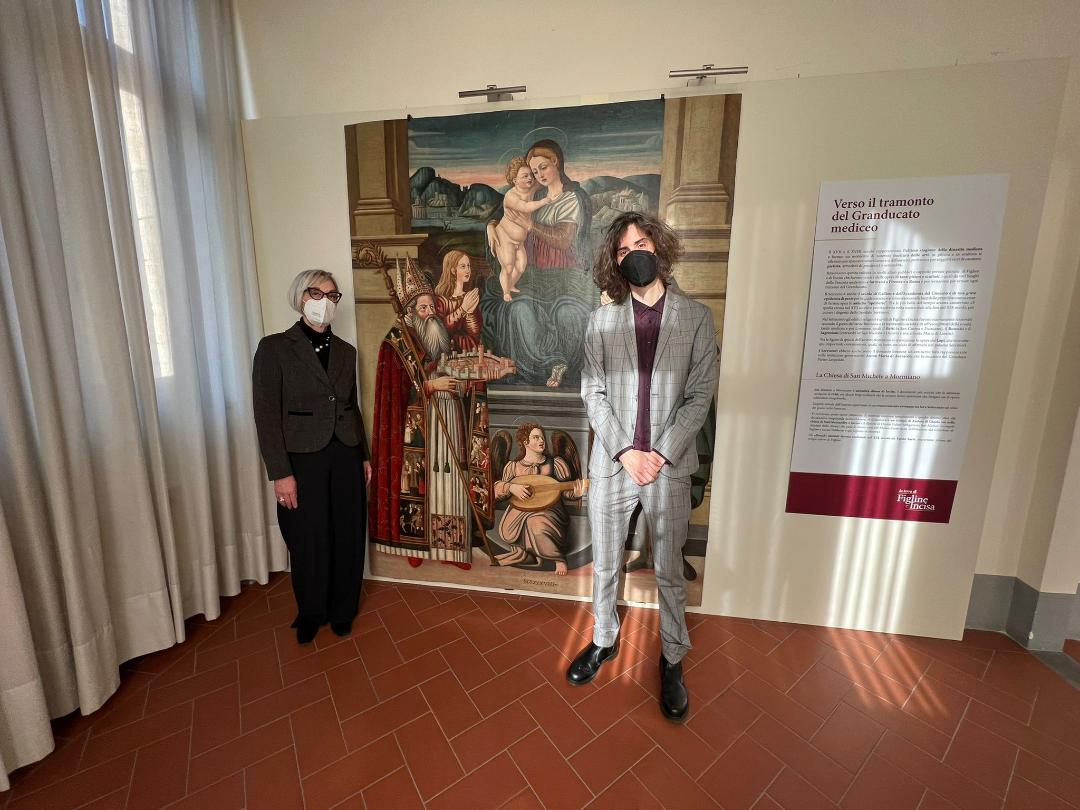 Tante sorprese piacevoli a Palazzo Pretorio, Antonio Natali ex direttore degli Uffizi, ospite della sala Egisto Sarri