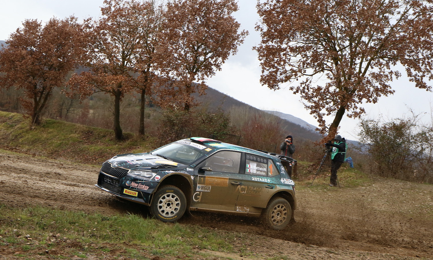 2° rally Terra Valle del Tevere:  vittoria per Battistolli-Scattolin (Skoda) e per Tonelli-Debbi (Ford Escort) nelle “storiche”
