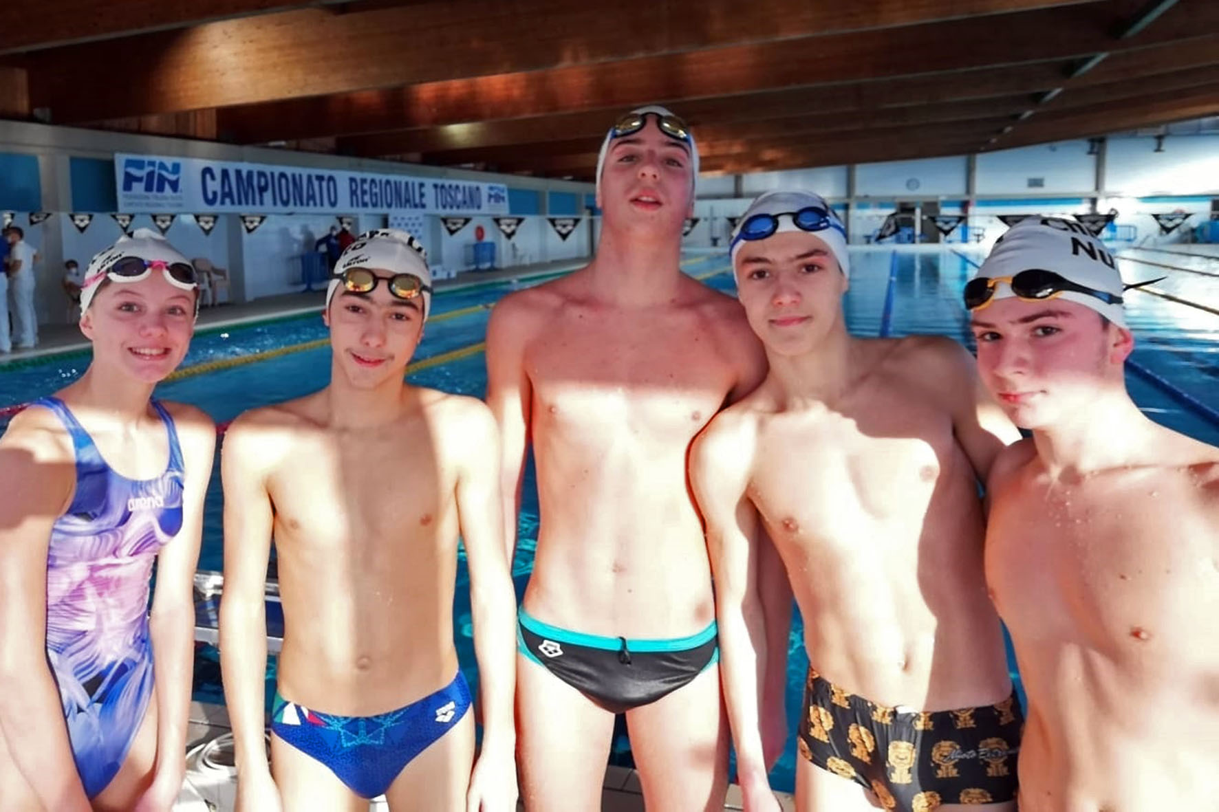 Bei risultati per la Chimera Nuoto al Campionato Regionale Indoor di Fondo