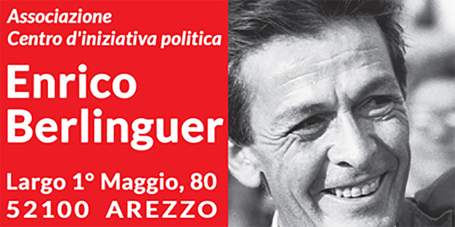 Anche il Centro Enrico Berlinguer di Arezzo aderisce al presidio contro l’invasione dell’Ucraina e per la pace in Europa