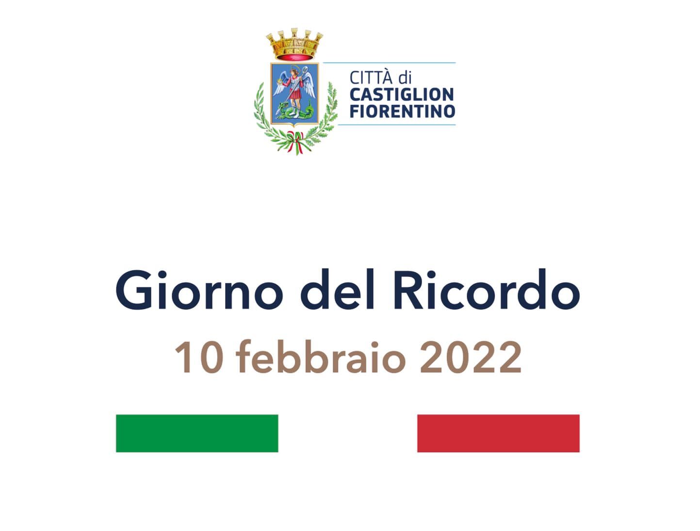 Il Comune di Castiglion Fiorentino celebra il “Giorno del Ricordo”