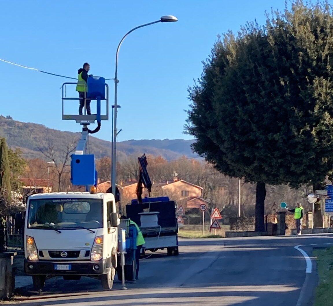 Castiglion Fiorentino: attivazione di un numero verde per segnalare i guasti d’illuminazione pubblica