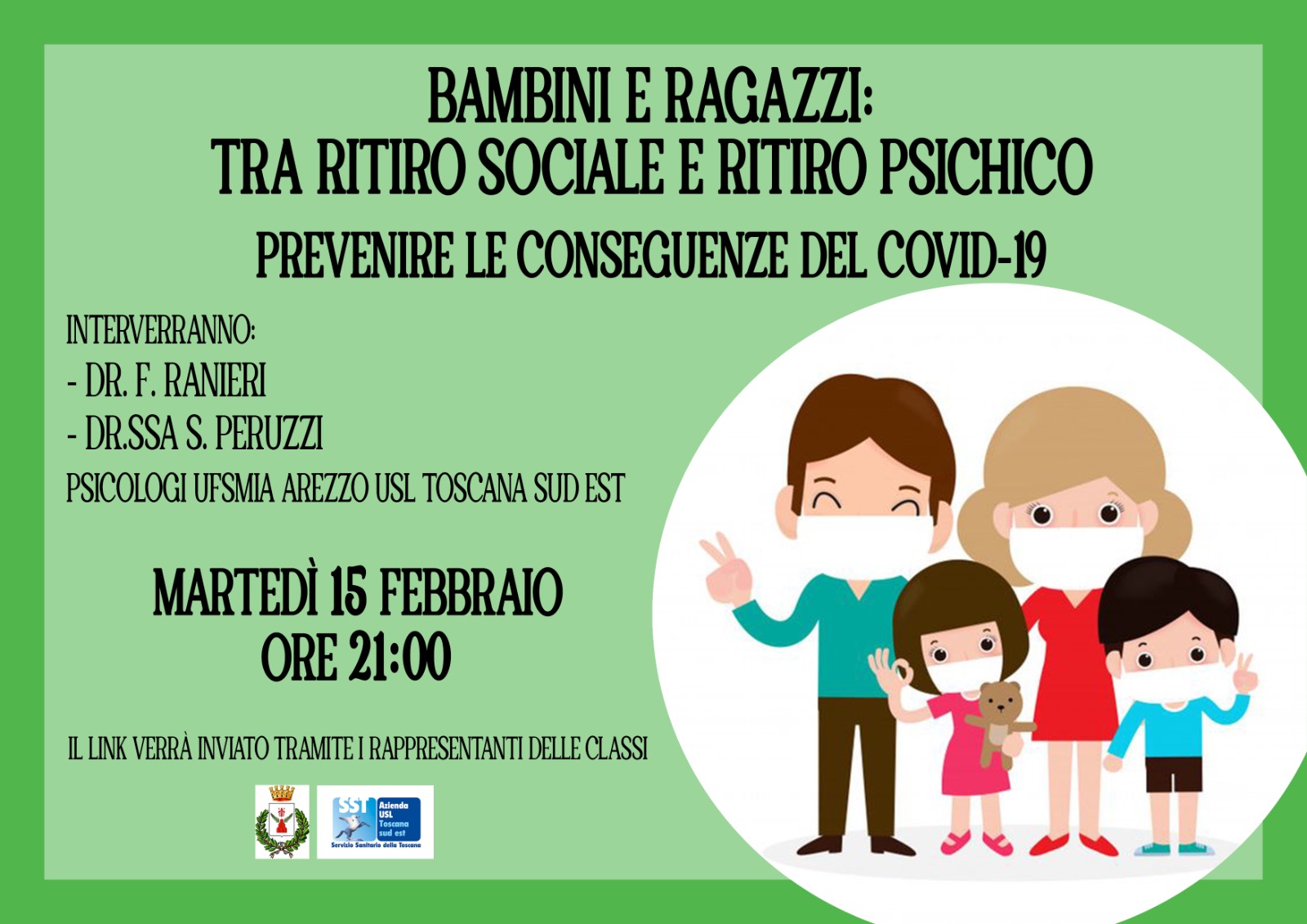 Rischi dell’isolamento sociale sui nostri figli: a monte san savino un incontro per aiutare i genitori