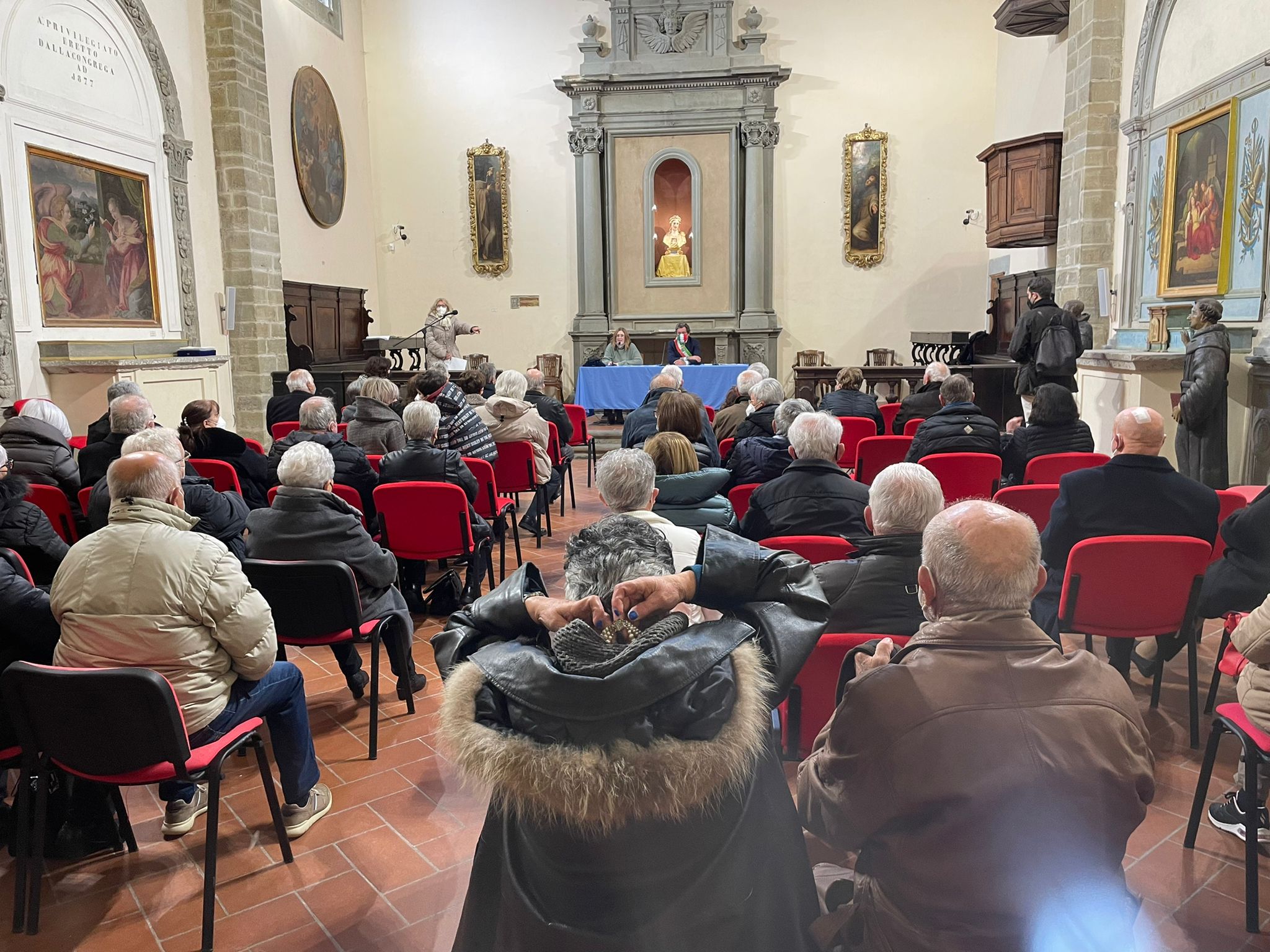 Castiglion Fiorentino: nozze d’oro in Comune per San Valentino