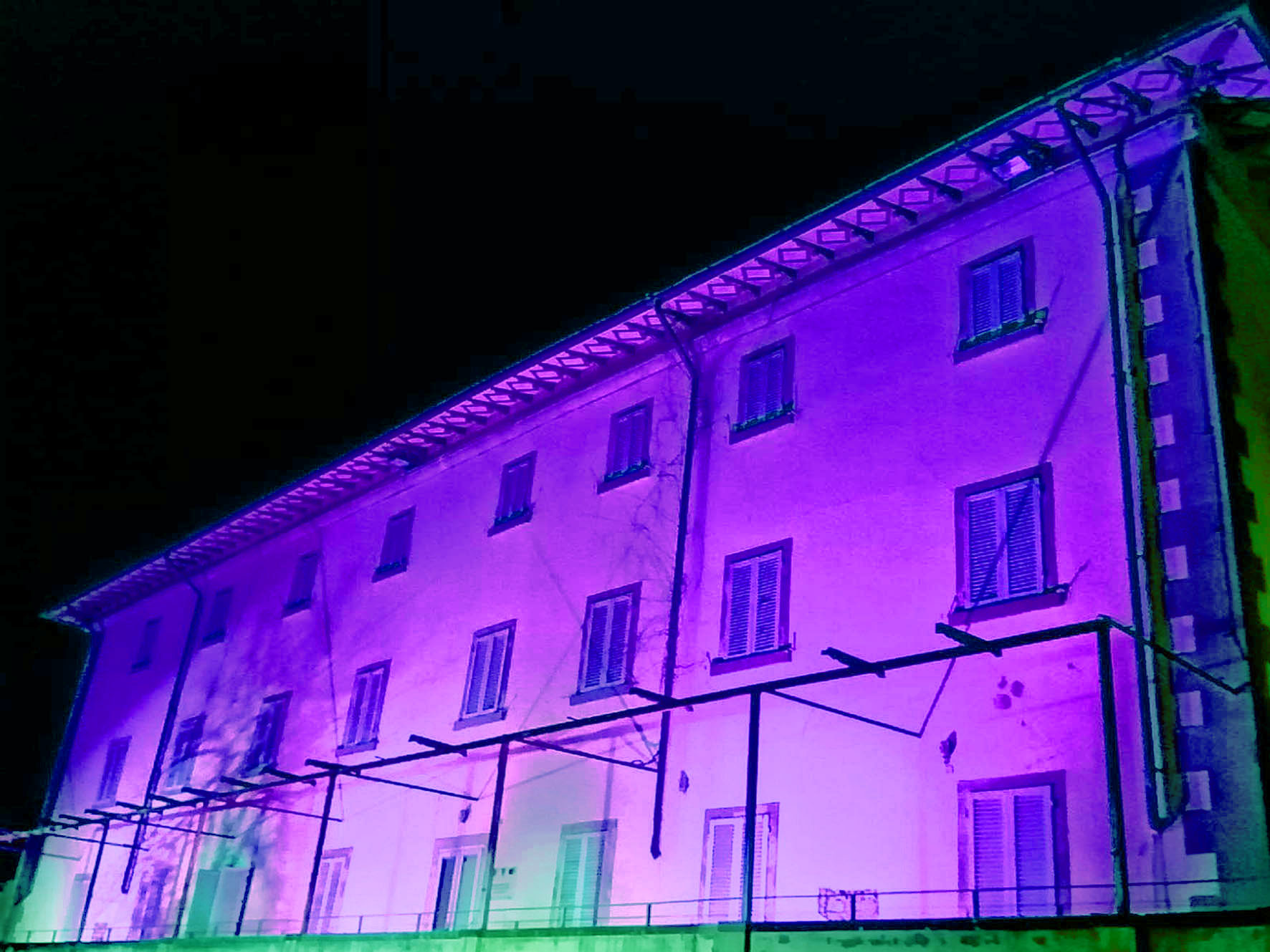 Giornata Internazionale dell’Epilessia: Villa Mazzi si illumina di viola Giornata Internazionale dell’Epilessia: Villa Mazzi si illumina di viola