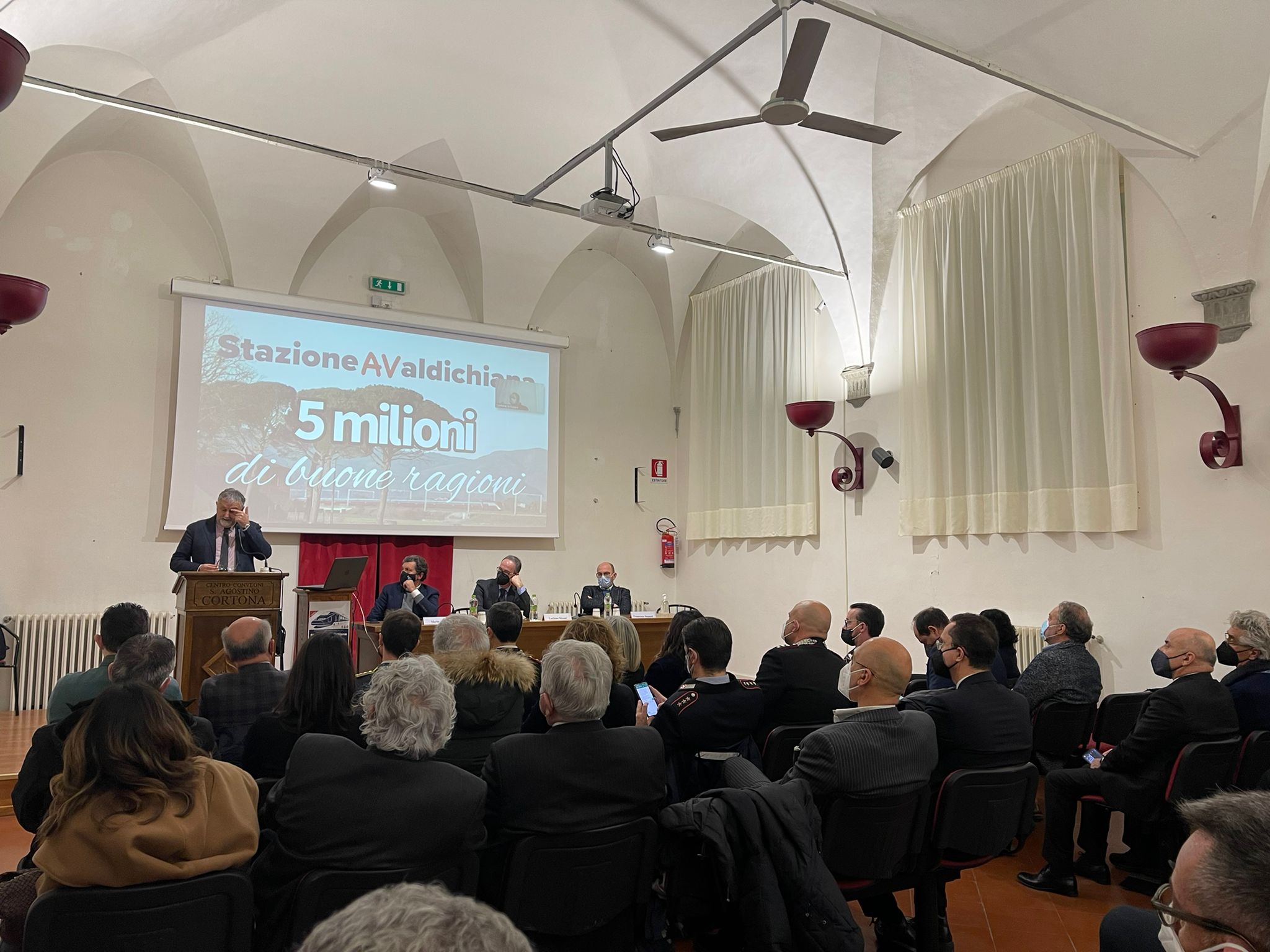 Meeting stazione Av Valdichiana: 5 milioni di buone ragioni per realizzarla